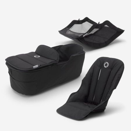 Bugaboo 2019 Box 2 Fox Style Set - Black 238255ZW01	8717447112778 Tjskids.com